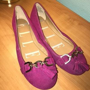 Women's Size 8 Flats by Elle in Fushia